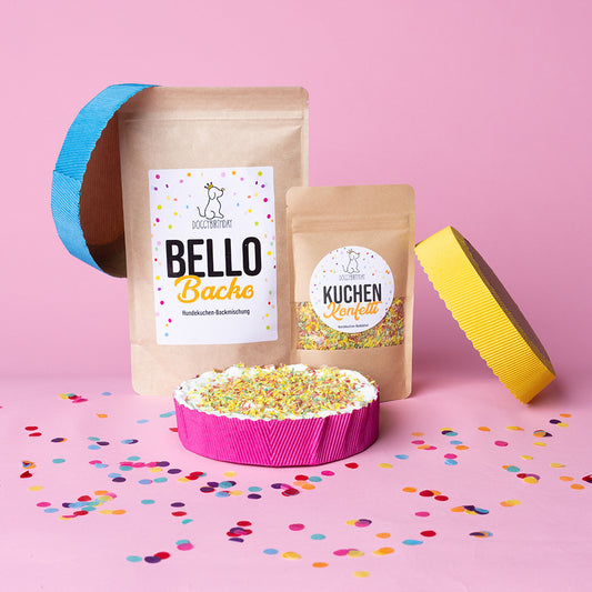 Bello Backo – Geburtstagskuchen-Back-Set für Hunde
