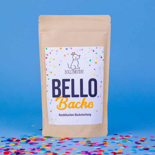 Bello Backo – Backmischung für Hundekuchen