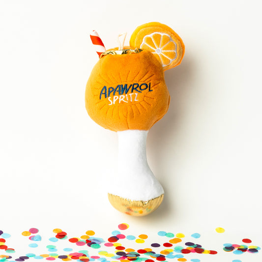 Apawrol Spritz - Quietsch- und Knister-Spielzeug