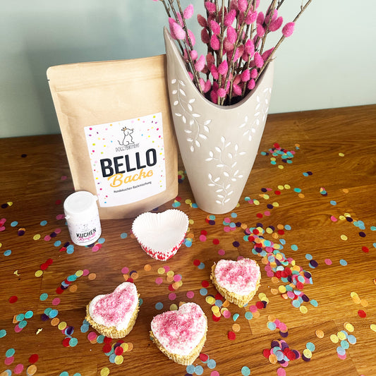 Valentinstag-Back-Set